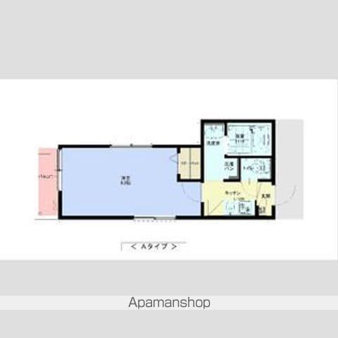 グリーンハイツ(1K/1階)の間取り写真
