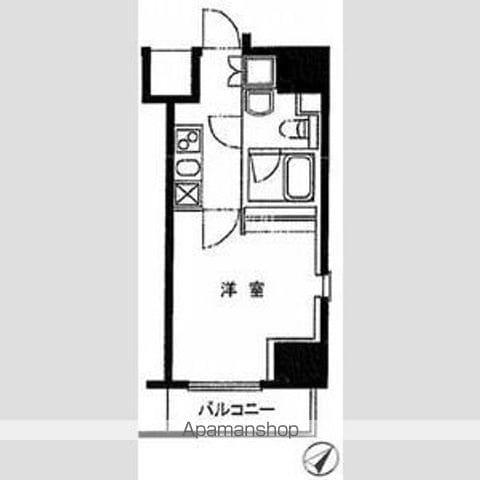 パークウェル蔵前 4階階 間取り