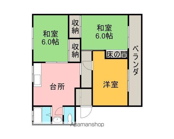 葵コーポラス(3DK/1階)の間取り写真