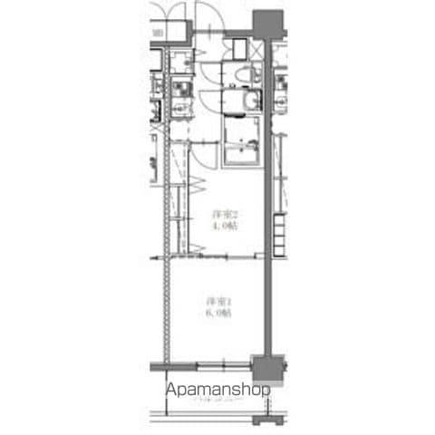 SーRESIDENCE上社AUREATE 12月契(2K/1階)の間取り写真