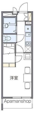 レオパレス平塚Ⅱ(1K/2階)の間取り写真