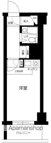 ホーユウコンフォルト飛鳥山東(ワンルーム/5階)の間取り写真
