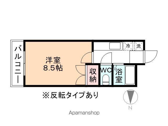 サントピア41(1K/2階)の間取り写真