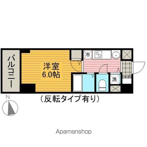 プレサンス鶴舞グリーンパーク(1K/5階)の間取り写真