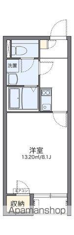 レオネクストガイア守山Ⅱ(1K/1階)の間取り写真