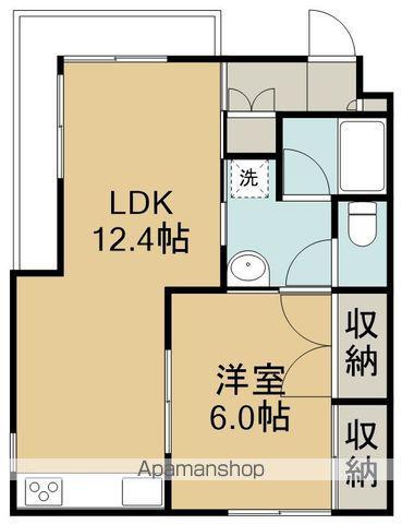 プレジデント大森(1LDK/2階)の間取り写真