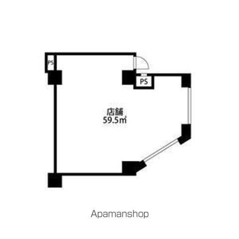 J・フラッツ川口本町(ワンルーム/1階)の間取り写真