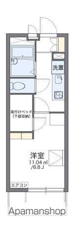レオパレスSKY(1K/3階)の間取り写真