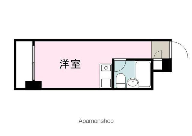 リアライズ福山(ワンルーム/4階)の間取り写真