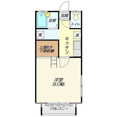 99アネックス(1K/2階)の間取り写真