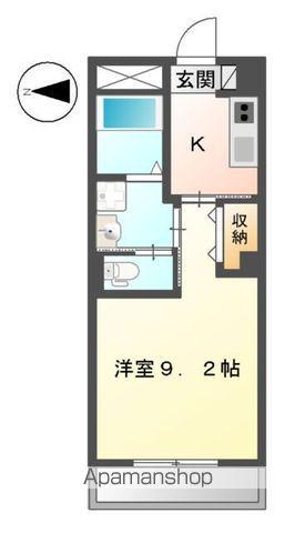 FAIRY壱番館(1K/1階)の間取り写真