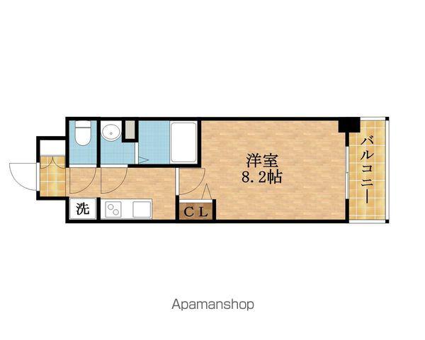 サムティ上新庄レジデンス(1K/3階)の間取り写真