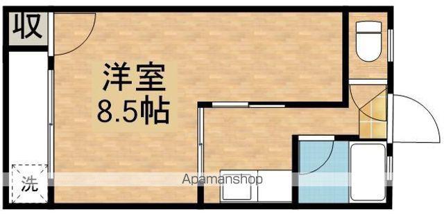 昭福荘(1K/2階)の間取り写真