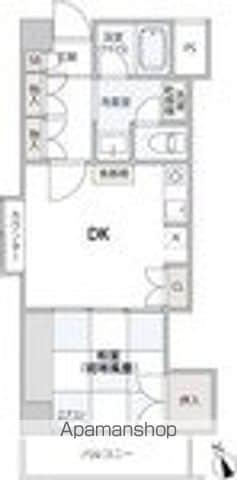 コンフォート文京小石川(1DK/3階)の間取り写真