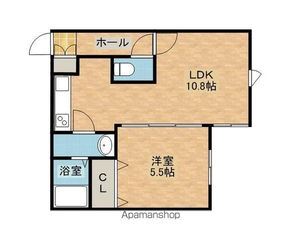 センプレピエーノ文京台(1LDK/4階)の間取り写真