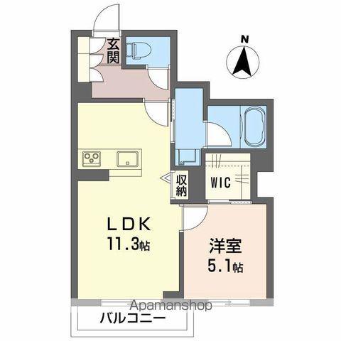 I GRANDE(1LDK/2階)の間取り写真