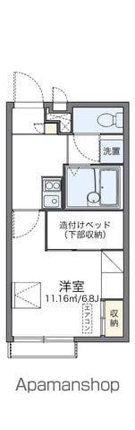 レオパレスさくら(1K/2階)の間取り写真