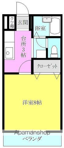 リヴィエールゴン(1K/3階)の間取り写真