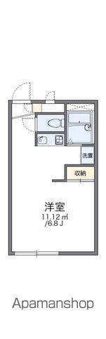 レオパレスOGURA(1K/1階)の間取り写真