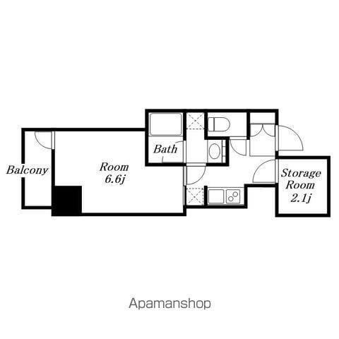 E-CITY大須(1K/9階)の間取り写真