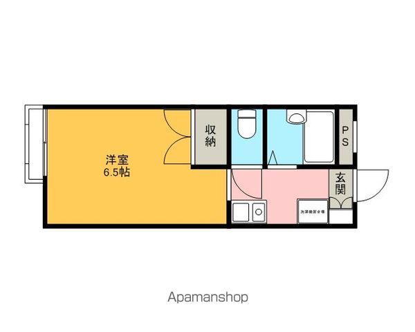 メゾン高円寺(1K/1階)の間取り写真