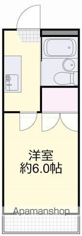 ロイヤルサーティ—マンション(1K/2階)の間取り写真