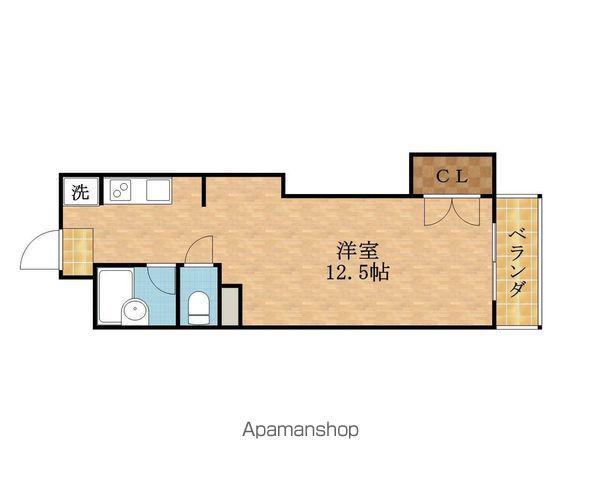 SPAZIO関目(ワンルーム/2階)の間取り写真