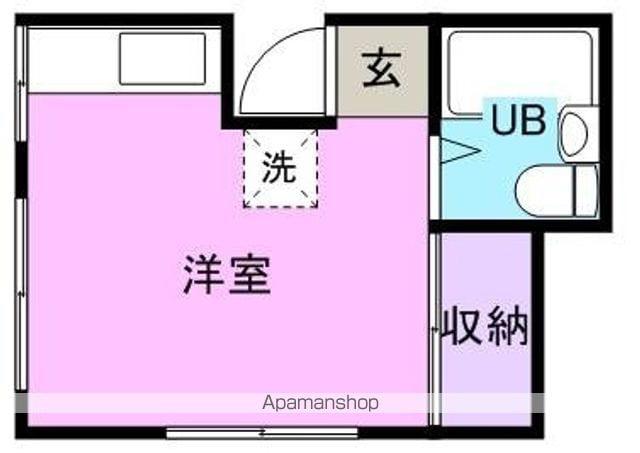 コーポNTA(ワンルーム/2階)の間取り写真