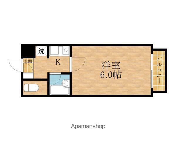 パライッソオーダ(1K/2階)の間取り写真