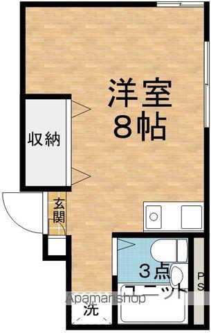 HOUSE 21(ワンルーム/3階)の間取り写真