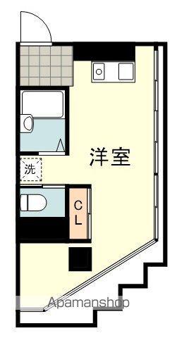 PIVOT静岡(ワンルーム/8階)の間取り写真