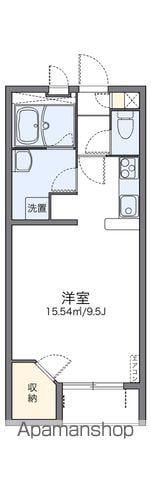 レオネクスト徳常(1K/1階)の間取り写真
