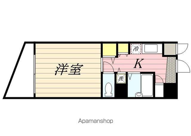 トーシンフェニックス神田岩本町弐番館(1K/11階)の間取り写真
