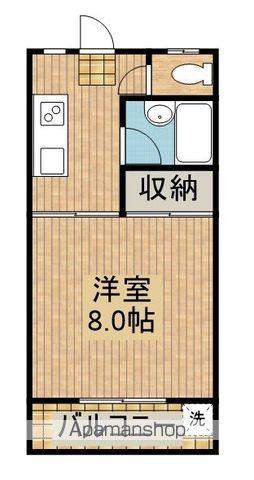 平成コーポ(1K/2階)の間取り写真