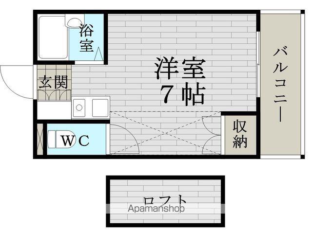 新大阪OMパレス(1K/4階)の間取り写真