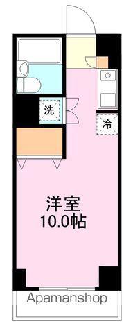 テラス神明(ワンルーム/3階)の間取り写真