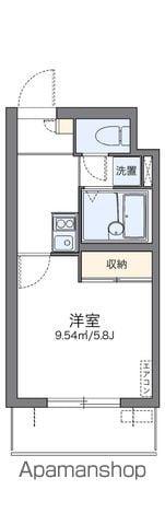 レオパレスオゥル 3階階 間取り