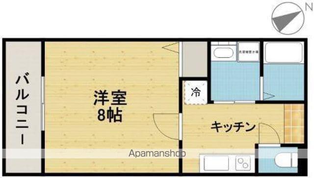 CASA DE SHOW(1K/1階)の間取り写真
