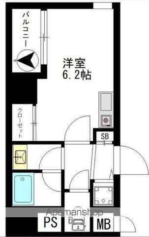 吉光ビル(ワンルーム/7階)の間取り写真
