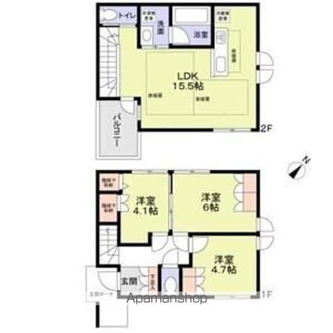 京王電鉄京王線 代田橋駅 徒歩8分 2階建 築1年