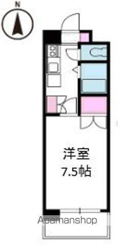 ジョイフル第1小坂(1K/5階)の間取り写真