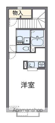 レオネクストYUME(1K/2階)の間取り写真