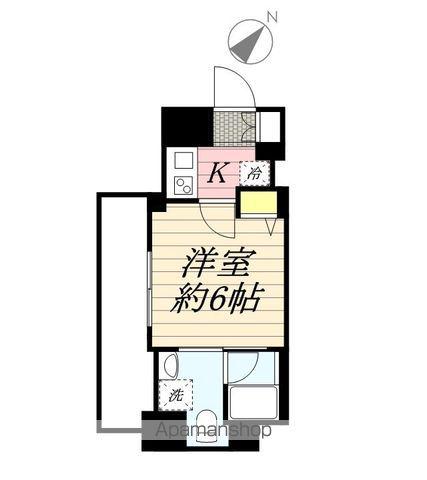 リヴシティ横濱関内(1K/8階)の間取り写真