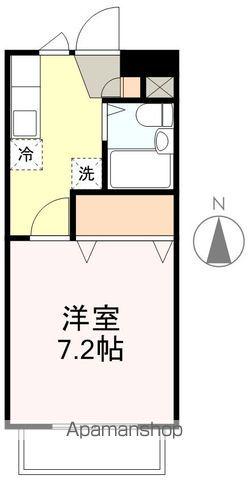 ライブリー上杉(1K/1階)の間取り写真