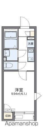 レオネクスト水木(1K/2階)の間取り写真