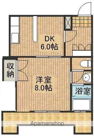 21コスモス丸山(1DK/4階)の間取り写真