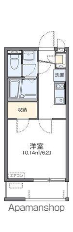 レオネクストソネット(1K/2階)の間取り写真