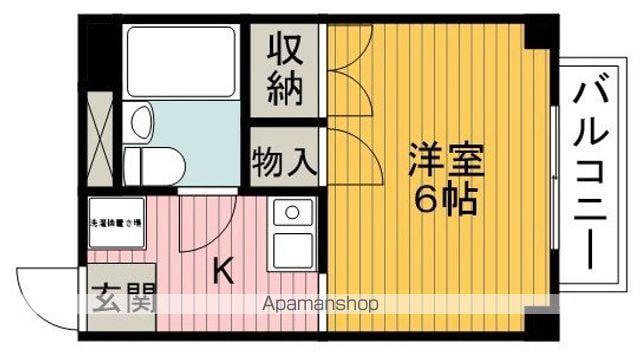 エスポワール桜の町(1K/5階)の間取り写真