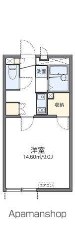 レオネクストかのう(1K/1階)の間取り写真