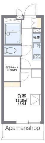 レオパレスジェントリー2(1K/2階)の間取り写真